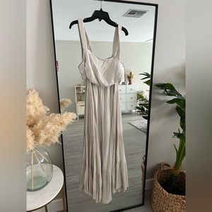 Free People Selfie Worthy Jumpsuit stone